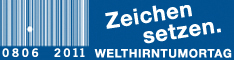 Banner zum Welthirntumortag am 08.06.2011 - Halfsize horizontal